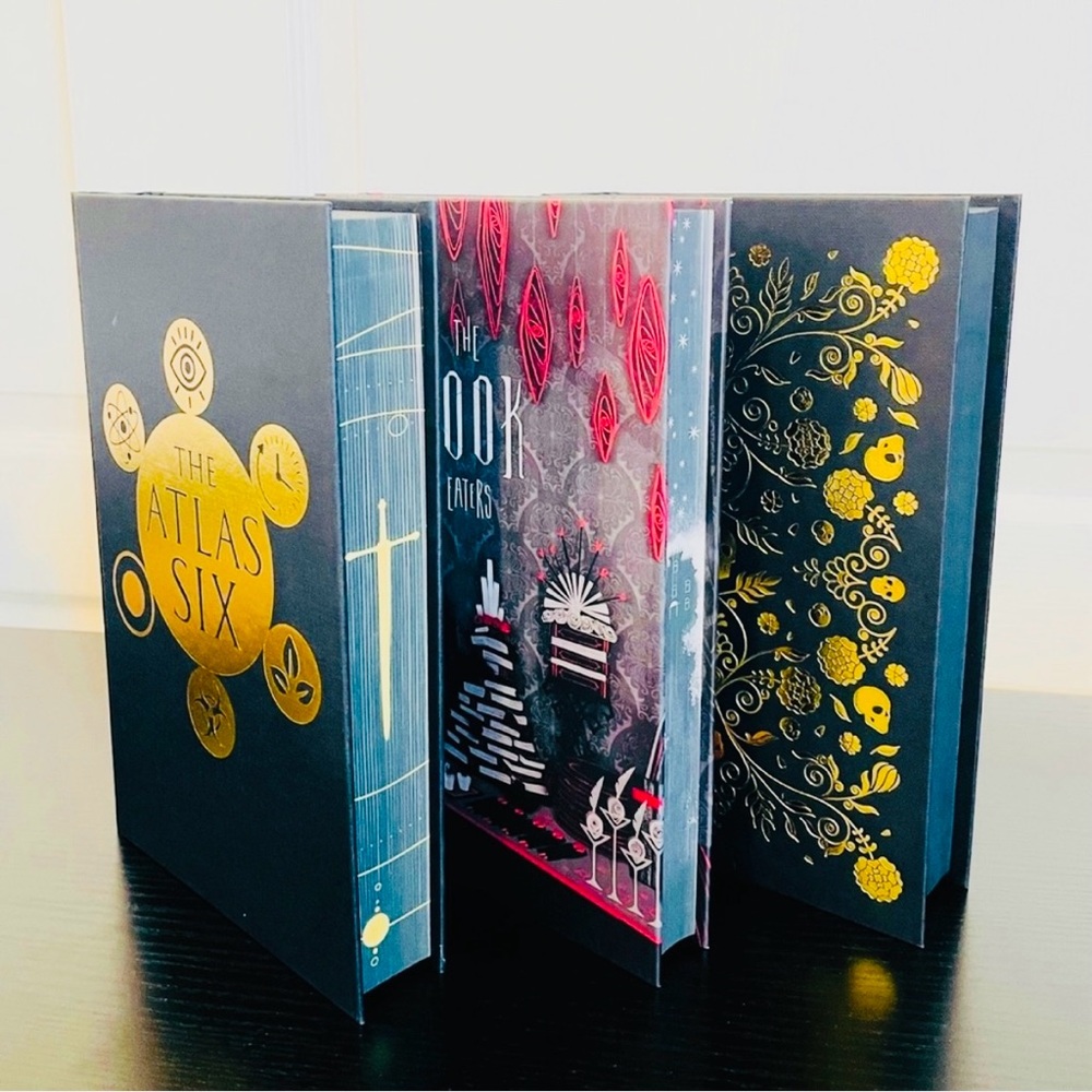 Fairyloot & Illumicrate Signed :The Atlas Six +The City of Dusk +The Book Eaters